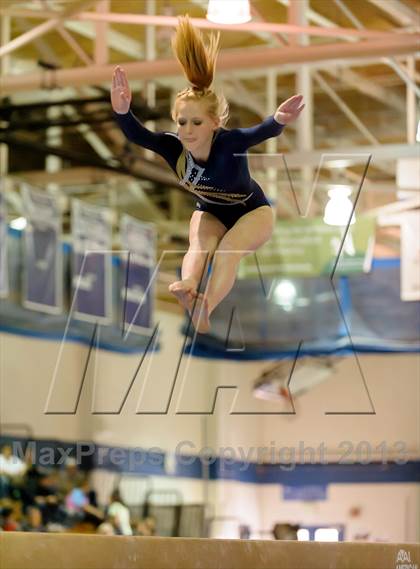 Thumbnail 3 in CHSAA 4A State Gymnastics Championships photogallery.