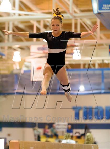 Thumbnail 2 in CHSAA 4A State Gymnastics Championships photogallery.