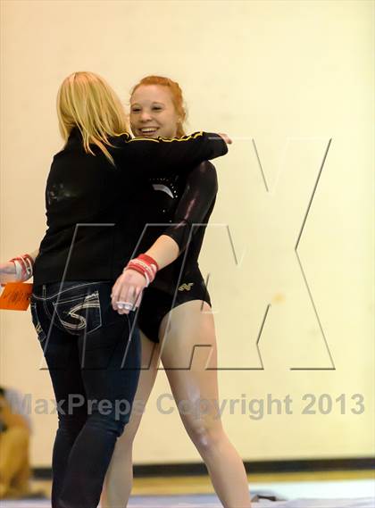 Thumbnail 2 in CHSAA 4A State Gymnastics Championships photogallery.