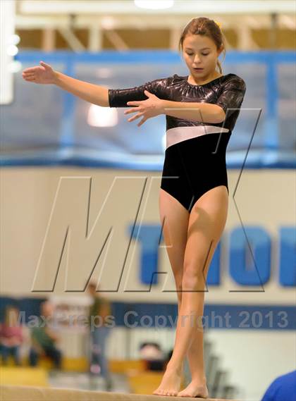 Thumbnail 3 in CHSAA 4A State Gymnastics Championships photogallery.