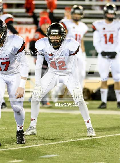 Thumbnail 1 in Del Oro vs. San Clemente (CIF State D1A Final) photogallery.