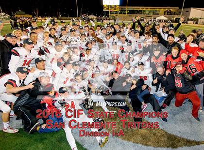 Thumbnail 1 in Del Oro vs. San Clemente (CIF State D1A Final) photogallery.