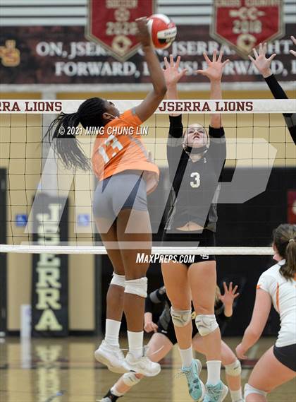 Thumbnail 2 in Saint Joseph @ JSerra Catholic (CIF SS D3 Playoff) photogallery.