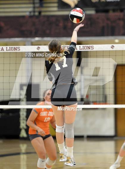Thumbnail 2 in Saint Joseph @ JSerra Catholic (CIF SS D3 Playoff) photogallery.