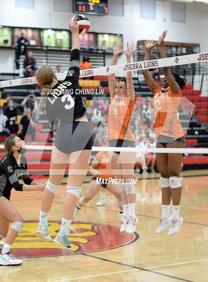 Thumbnail 2 in Saint Joseph @ JSerra Catholic (CIF SS D3 Playoff) photogallery.
