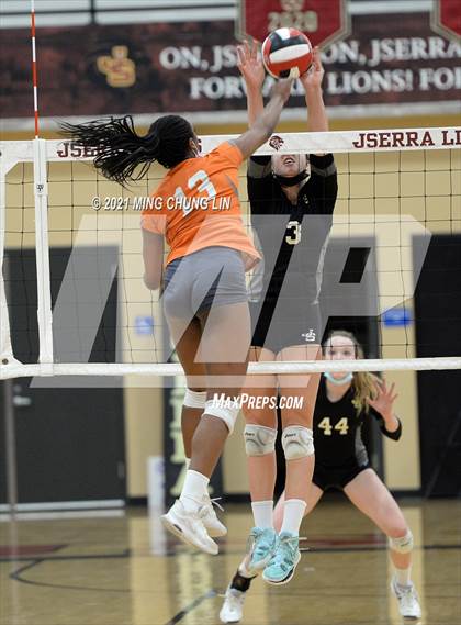 Thumbnail 1 in Saint Joseph @ JSerra Catholic (CIF SS D3 Playoff) photogallery.