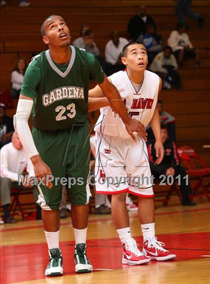 Thumbnail 2 in Gardena vs. Redondo Union (Pacific Shores Tournament) photogallery.