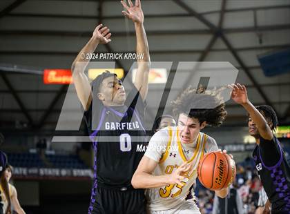 Thumbnail 3 in Garfield @ O'Dea (WIAA 3A Quarterfinals) photogallery.