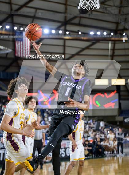 Thumbnail 3 in Garfield @ O'Dea (WIAA 3A Quarterfinals) photogallery.