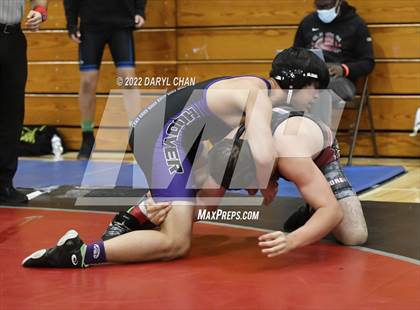 Thumbnail 2 in Hoover vs Wilson & Long Beach Poly & Elsinore (CIF Southern Section Wrestling Championships) photogallery.