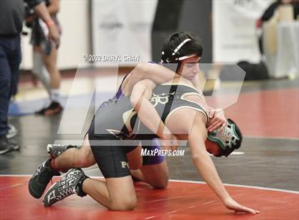 Thumbnail 1 in Hoover vs Wilson & Long Beach Poly & Elsinore (CIF Southern Section Wrestling Championships) photogallery.