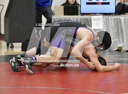 Thumbnail 1 in Hoover vs Wilson & Long Beach Poly & Elsinore (CIF Southern Section Wrestling Championships) photogallery.