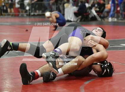 Thumbnail 2 in Hoover vs Wilson & Long Beach Poly & Elsinore (CIF Southern Section Wrestling Championships) photogallery.