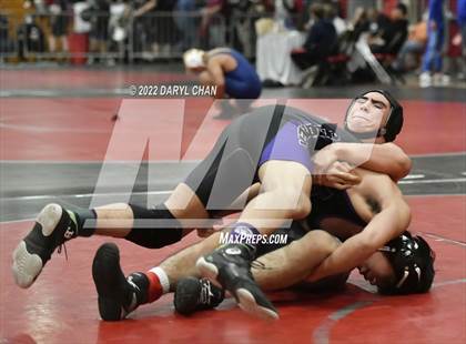 Thumbnail 1 in Hoover vs Wilson & Long Beach Poly & Elsinore (CIF Southern Section Wrestling Championships) photogallery.