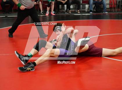 Thumbnail 2 in Hoover vs Wilson & Long Beach Poly & Elsinore (CIF Southern Section Wrestling Championships) photogallery.