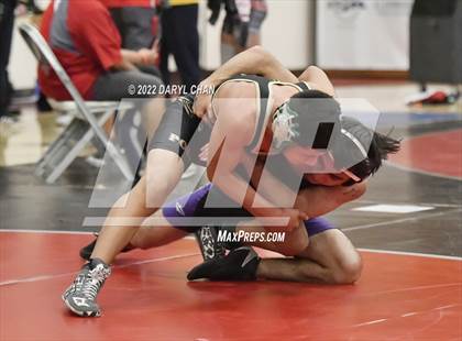 Thumbnail 2 in Hoover vs Wilson & Long Beach Poly & Elsinore (CIF Southern Section Wrestling Championships) photogallery.