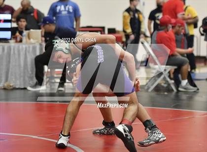 Thumbnail 3 in Hoover vs Wilson & Long Beach Poly & Elsinore (CIF Southern Section Wrestling Championships) photogallery.