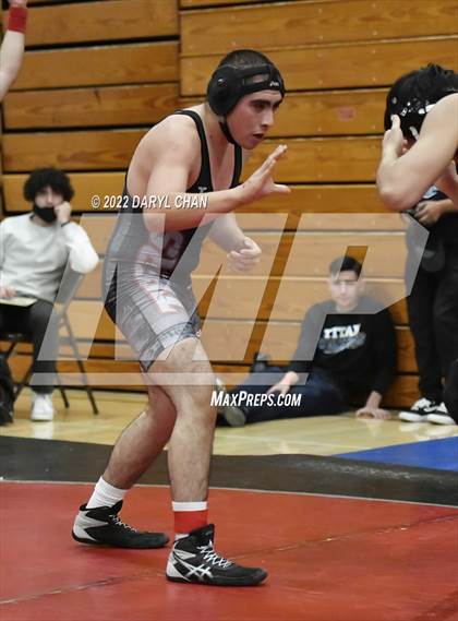 Thumbnail 1 in Hoover vs Wilson & Long Beach Poly & Elsinore (CIF Southern Section Wrestling Championships) photogallery.