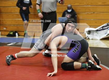 Thumbnail 3 in Hoover vs Wilson & Long Beach Poly & Elsinore (CIF Southern Section Wrestling Championships) photogallery.