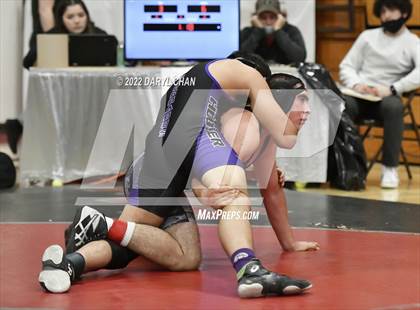 Thumbnail 3 in Hoover vs Wilson & Long Beach Poly & Elsinore (CIF Southern Section Wrestling Championships) photogallery.