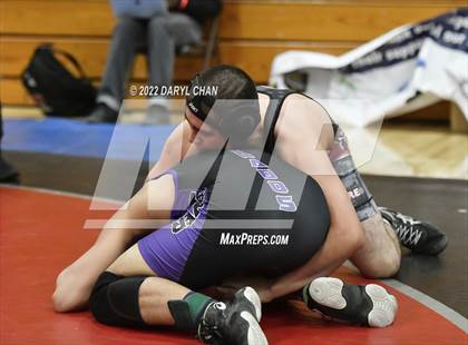 Thumbnail 3 in Hoover vs Wilson & Long Beach Poly & Elsinore (CIF Southern Section Wrestling Championships) photogallery.