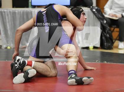 Thumbnail 1 in Hoover vs Wilson & Long Beach Poly & Elsinore (CIF Southern Section Wrestling Championships) photogallery.