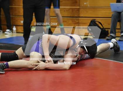 Thumbnail 1 in Hoover vs Wilson & Long Beach Poly & Elsinore (CIF Southern Section Wrestling Championships) photogallery.