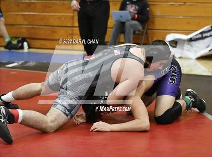 Thumbnail 2 in Hoover vs Wilson & Long Beach Poly & Elsinore (CIF Southern Section Wrestling Championships) photogallery.