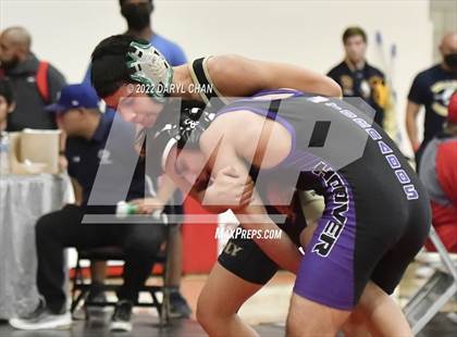 Thumbnail 2 in Hoover vs Wilson & Long Beach Poly & Elsinore (CIF Southern Section Wrestling Championships) photogallery.