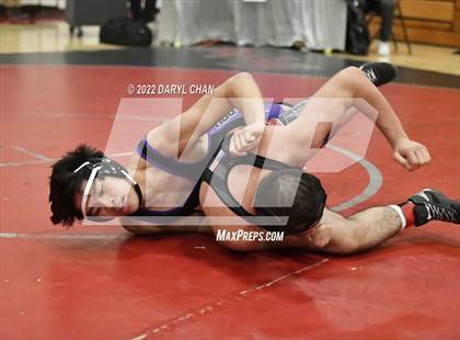 Thumbnail 3 in Hoover vs Wilson & Long Beach Poly & Elsinore (CIF Southern Section Wrestling Championships) photogallery.