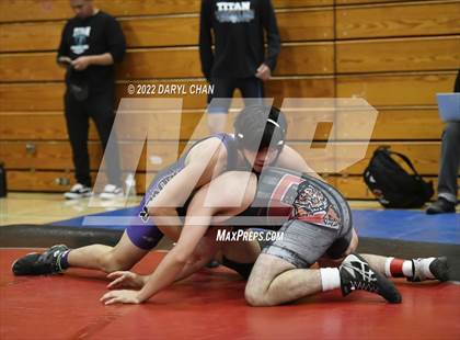 Thumbnail 2 in Hoover vs Wilson & Long Beach Poly & Elsinore (CIF Southern Section Wrestling Championships) photogallery.