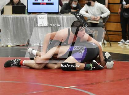 Thumbnail 2 in Hoover vs Wilson & Long Beach Poly & Elsinore (CIF Southern Section Wrestling Championships) photogallery.