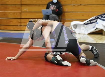 Thumbnail 2 in Hoover vs Wilson & Long Beach Poly & Elsinore (CIF Southern Section Wrestling Championships) photogallery.