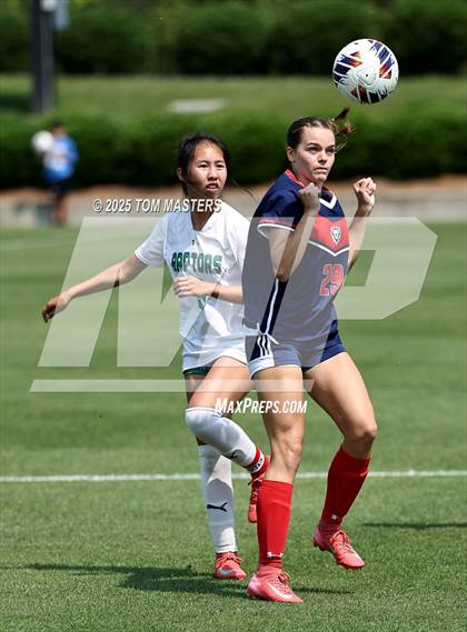 Thumbnail 2 in Mountain Island Charter vs. Wake Prep Academy (NCHSAA 1A Championship) photogallery.