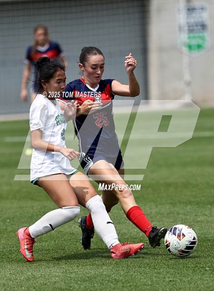Thumbnail 3 in Mountain Island Charter vs. Wake Prep Academy (NCHSAA 1A Championship) photogallery.