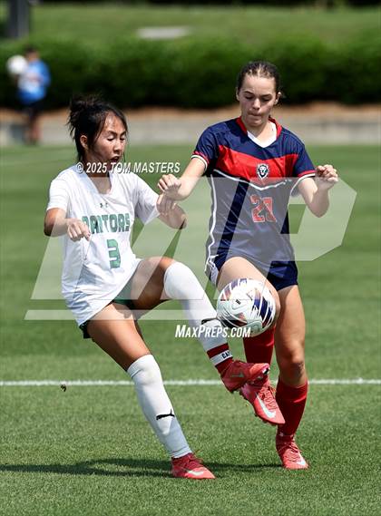 Thumbnail 2 in Mountain Island Charter vs. Wake Prep Academy (NCHSAA 1A Championship) photogallery.