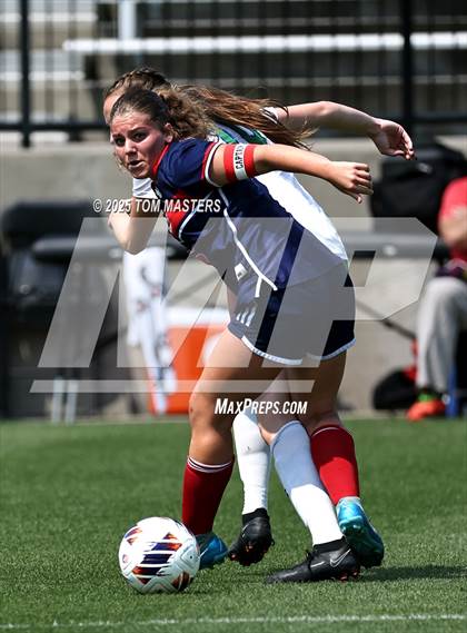 Thumbnail 2 in Mountain Island Charter vs. Wake Prep Academy (NCHSAA 1A Championship) photogallery.