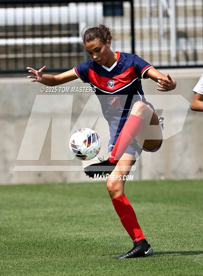 Thumbnail 2 in Mountain Island Charter vs. Wake Prep Academy (NCHSAA 1A Championship) photogallery.