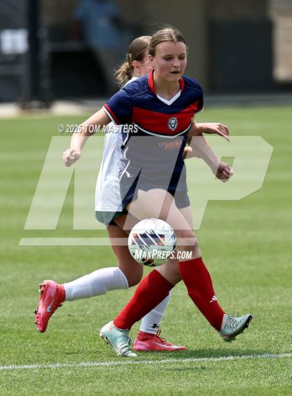 Thumbnail 2 in Mountain Island Charter vs. Wake Prep Academy (NCHSAA 1A Championship) photogallery.