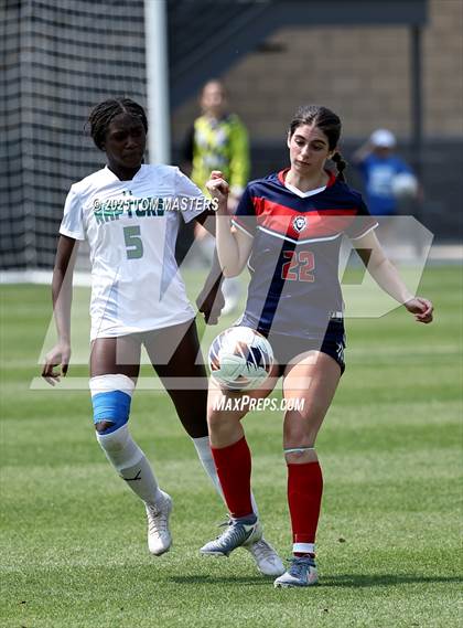 Thumbnail 2 in Mountain Island Charter vs. Wake Prep Academy (NCHSAA 1A Championship) photogallery.