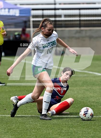 Thumbnail 2 in Mountain Island Charter vs. Wake Prep Academy (NCHSAA 1A Championship) photogallery.