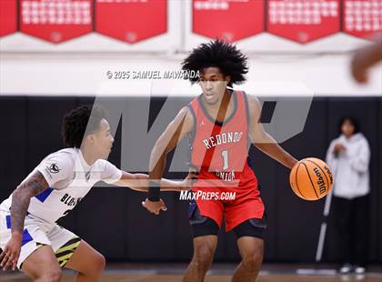 Thumbnail 2 in Democracy Prep Agassi Campus vs Redondo Union (Harvard-Westlake Winter Showcase) photogallery.