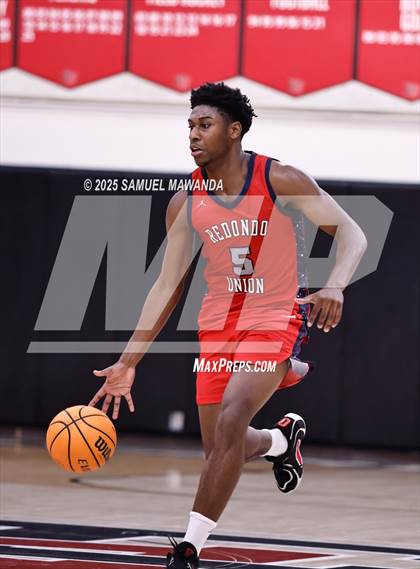 Thumbnail 3 in Democracy Prep Agassi Campus vs Redondo Union (Harvard-Westlake Winter Showcase) photogallery.