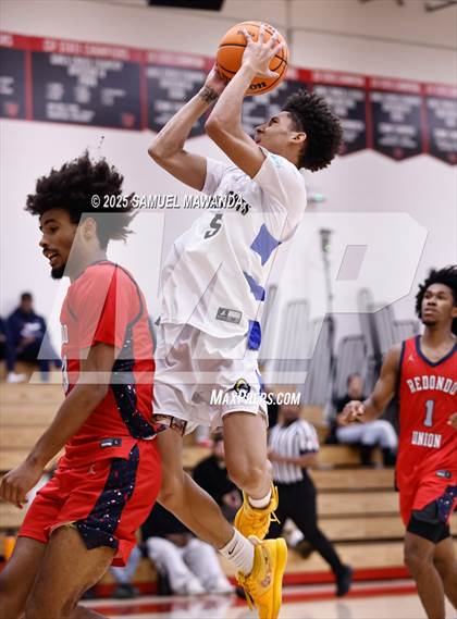 Thumbnail 1 in Democracy Prep Agassi Campus vs Redondo Union (Harvard-Westlake Winter Showcase) photogallery.