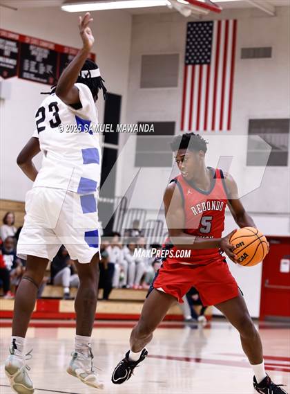 Thumbnail 1 in Democracy Prep Agassi Campus vs Redondo Union (Harvard-Westlake Winter Showcase) photogallery.