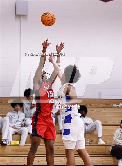 Thumbnail 2 in Democracy Prep Agassi Campus vs Redondo Union (Harvard-Westlake Winter Showcase) photogallery.