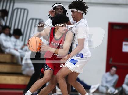 Thumbnail 2 in Democracy Prep Agassi Campus vs Redondo Union (Harvard-Westlake Winter Showcase) photogallery.