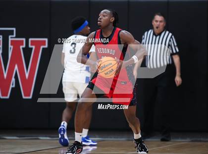 Thumbnail 1 in Democracy Prep Agassi Campus vs Redondo Union (Harvard-Westlake Winter Showcase) photogallery.