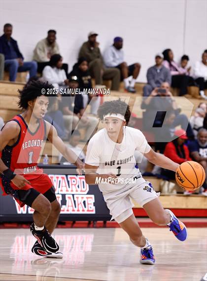 Thumbnail 2 in Democracy Prep Agassi Campus vs Redondo Union (Harvard-Westlake Winter Showcase) photogallery.