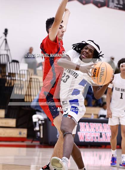 Thumbnail 1 in Democracy Prep Agassi Campus vs Redondo Union (Harvard-Westlake Winter Showcase) photogallery.